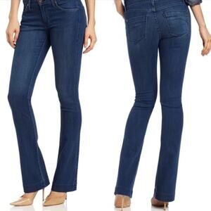 James Jeans Juliette Jeans Slim Fit Trumpet Flare Dark Indigo Bombshell Size 31